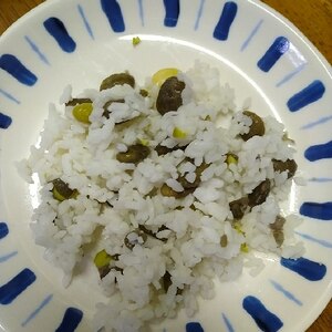 簡単　枝豆ご飯